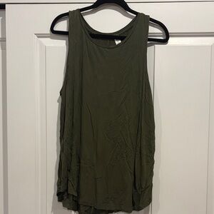 Old Navy Dark Green Tank Top